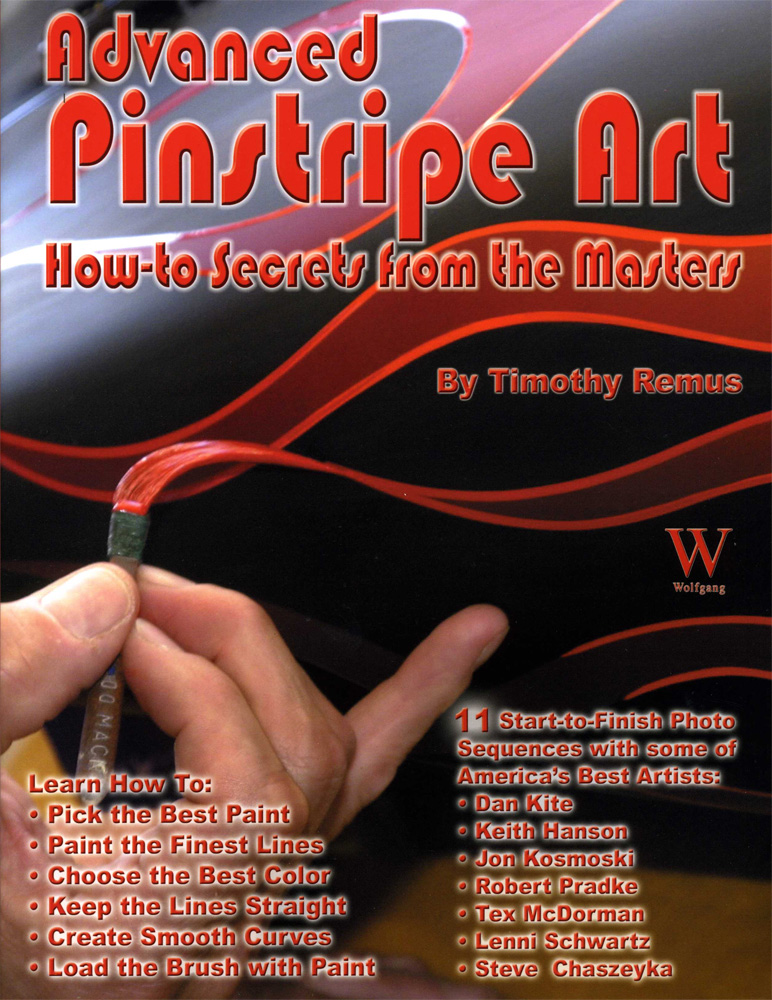 Artie is featured along with 10 other pinstripe artist passing along tips